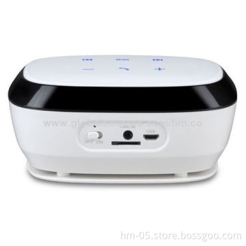 Mini Portable HIFI Wireless Bluetooth Speaker for iPhone Touch Screen USB/TF/FM MIC Rechargeable
